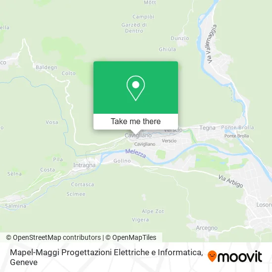 Mapel-Maggi Progettazioni Elettriche e Informatica map