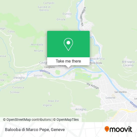 Balooba di Marco Pepe map