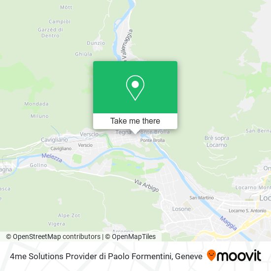 4me Solutions Provider di Paolo Formentini map