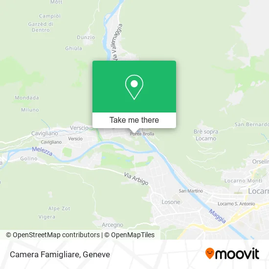 Camera Famigliare map