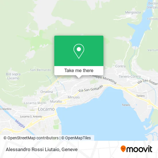 Alessandro Rossi Liutaio map