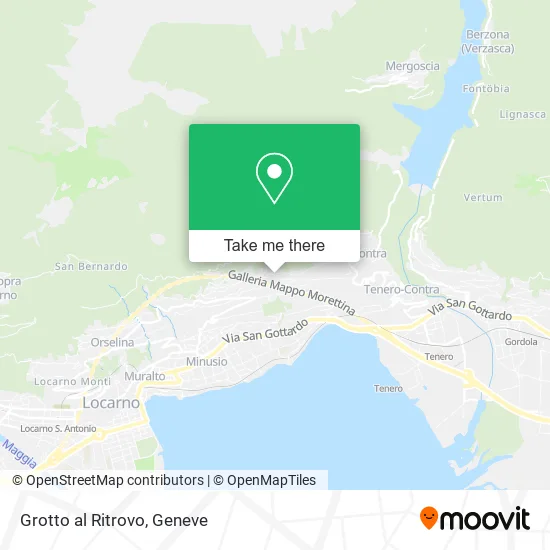 Grotto al Ritrovo map