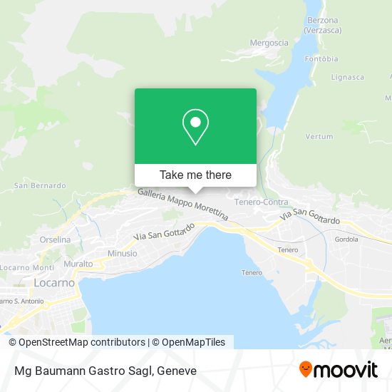 Mg Baumann Gastro Sagl map