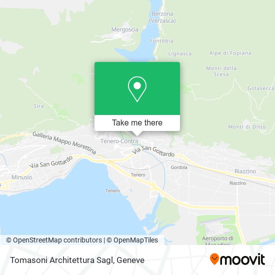 Tomasoni Architettura Sagl map