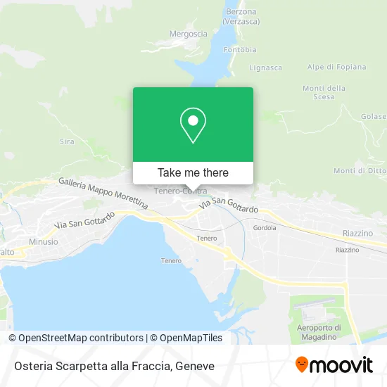 Osteria Scarpetta alla Fraccia map