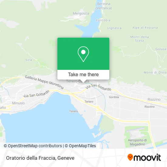 Oratorio della Fraccia map