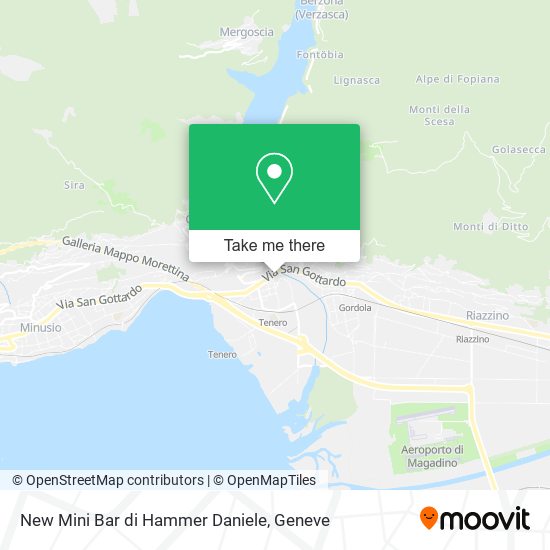 New Mini Bar di Hammer Daniele map