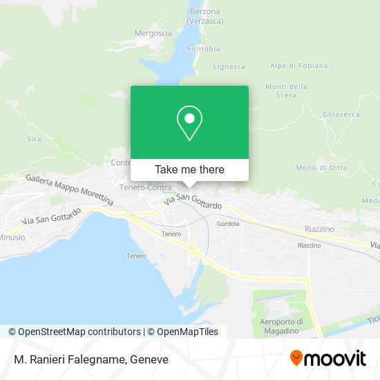 M. Ranieri Falegname map