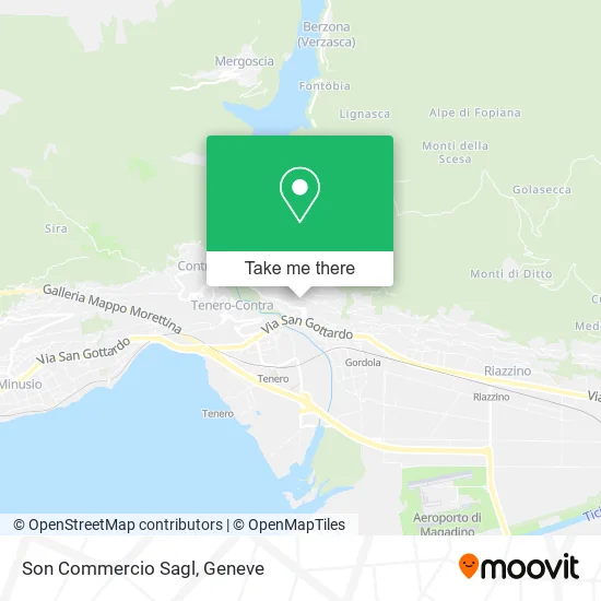 Son Commercio Sagl map