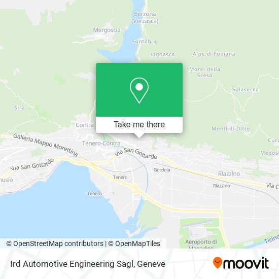 Ird Automotive Engineering Sagl map