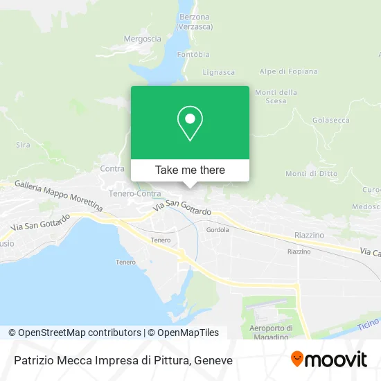 Patrizio Mecca Impresa di Pittura map