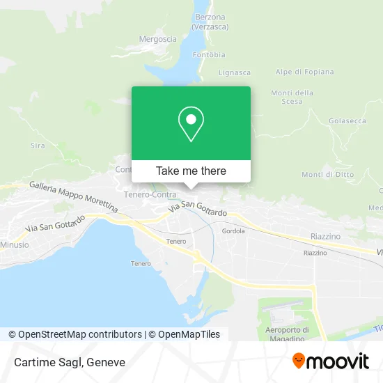 Cartime Sagl map