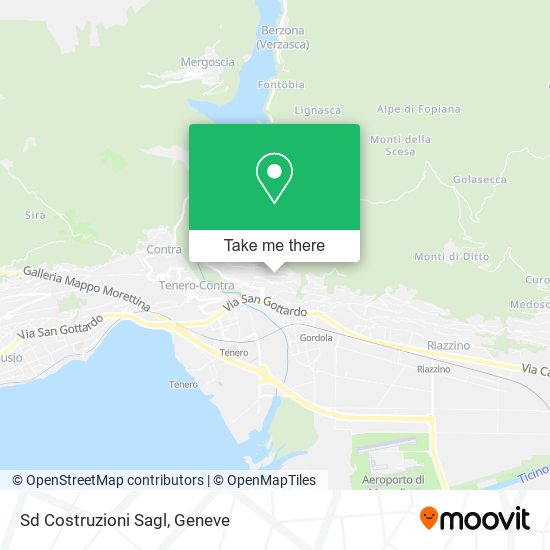 Sd Costruzioni Sagl map