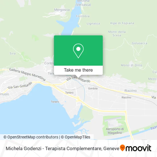 Michela Godenzi - Terapista Complementare map