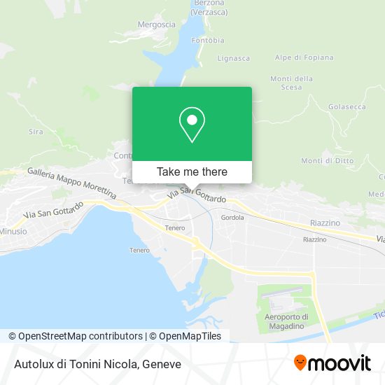 Autolux di Tonini Nicola map