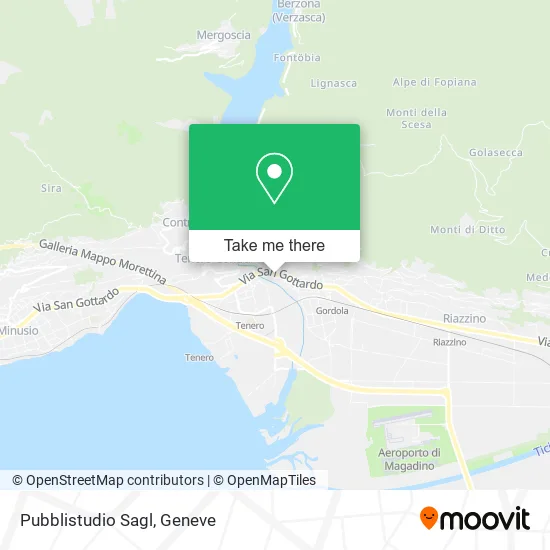 Pubblistudio Sagl map