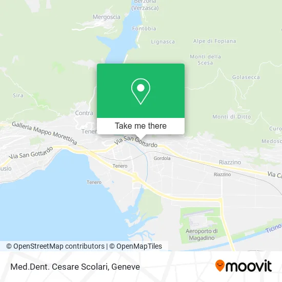 Med.Dent. Cesare Scolari map