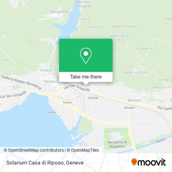 Solarium Casa di Riposo map
