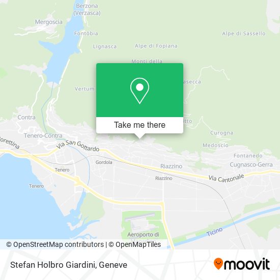 Stefan Holbro Giardini map