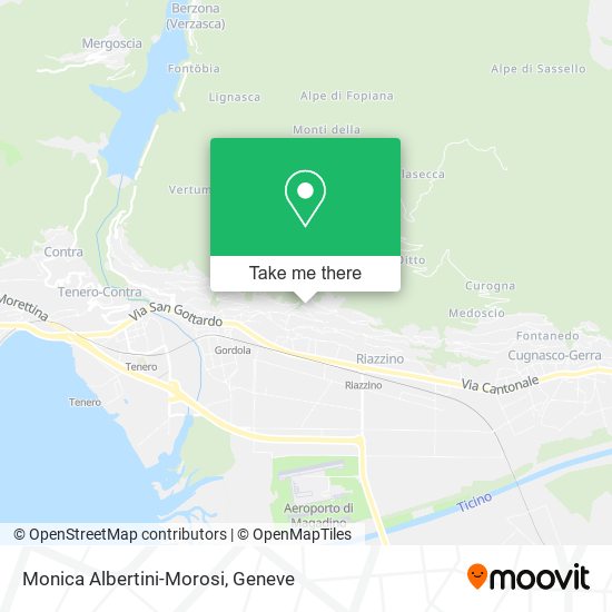 Monica Albertini-Morosi map