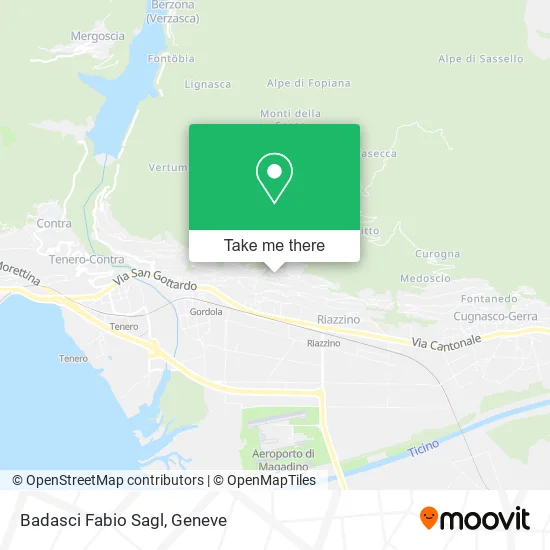 Badasci Fabio Sagl map