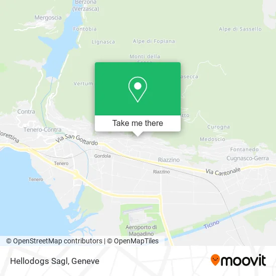 Hellodogs Sagl map