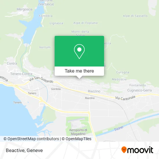 Beactive map