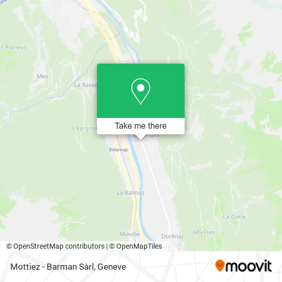 Mottiez - Barman Sàrl map
