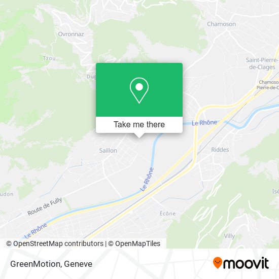 GreenMotion map