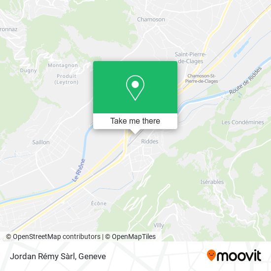 Jordan Rémy Sàrl map