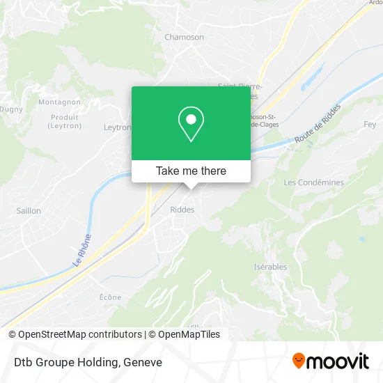 Dtb Groupe Holding map