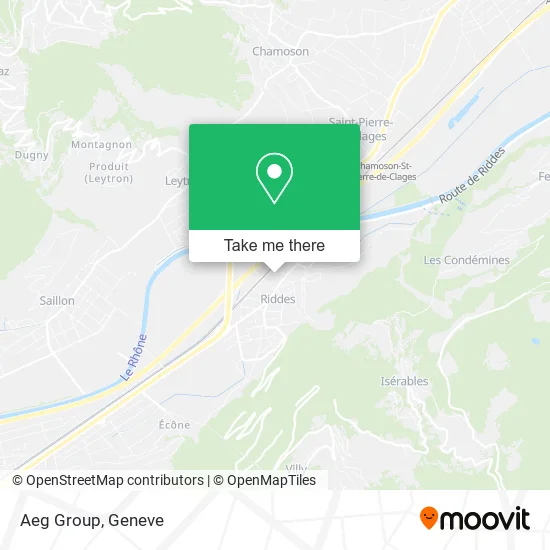 Aeg Group map