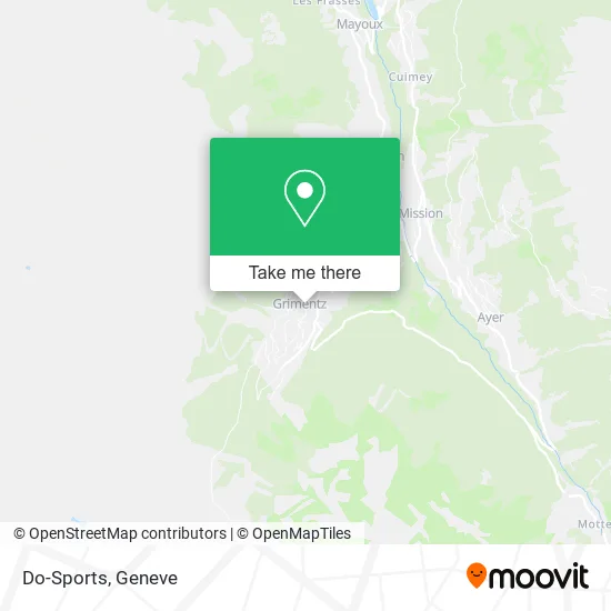 Do-Sports map