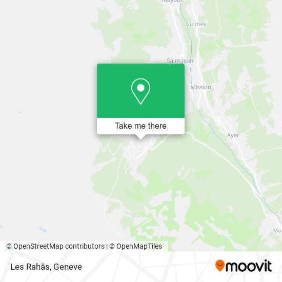 Les Rahâs map