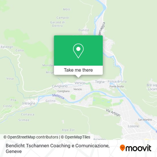 Bendicht Tschannen Coaching e Comunicazione map