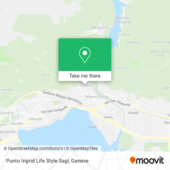 Punto Ingrid Life Style Sagl map