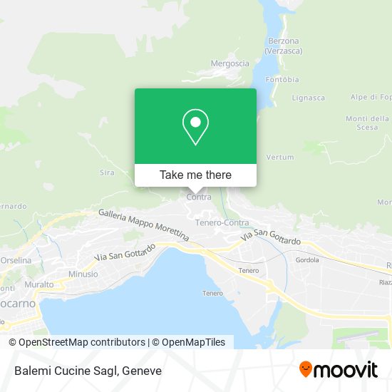 Balemi Cucine Sagl map