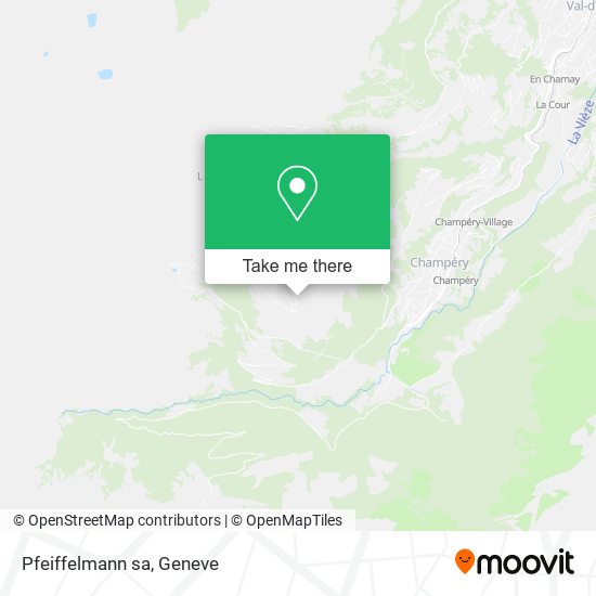 Pfeiffelmann sa map