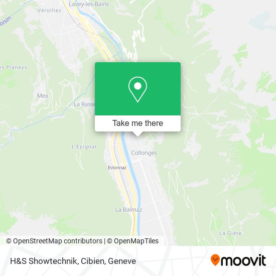 H&S Showtechnik, Cibien map