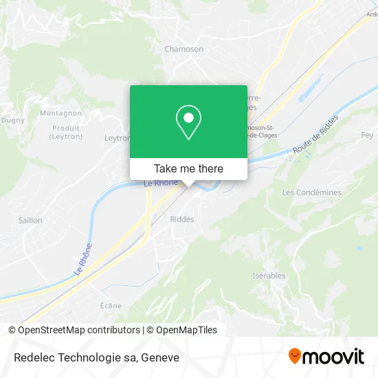 Redelec Technologie sa map