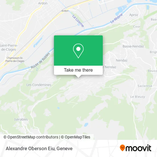 Alexandre Oberson Eiu map