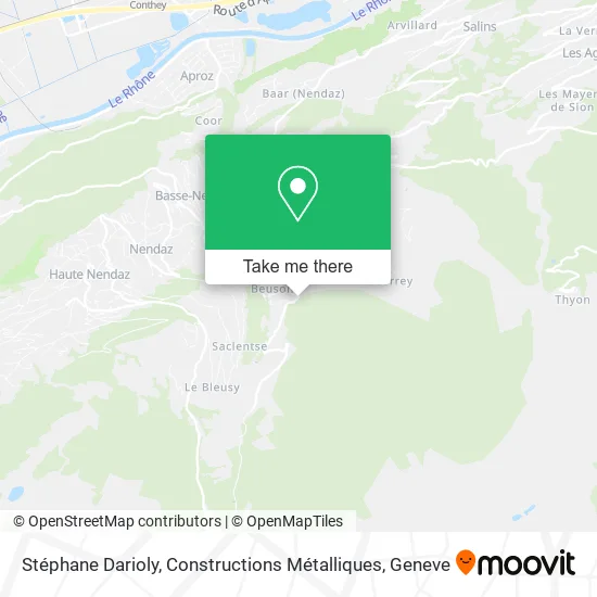 Stéphane Darioly, Constructions Métalliques map