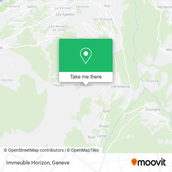 Immeuble Horizon map