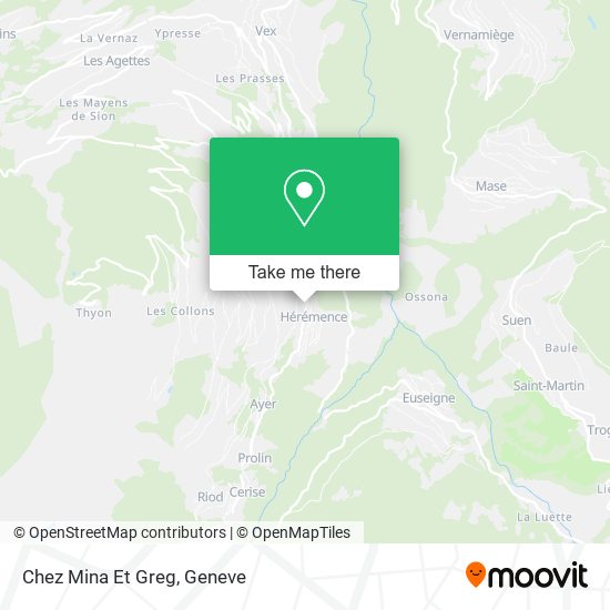 Chez Mina Et Greg map