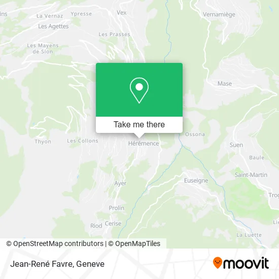 Jean-René Favre map