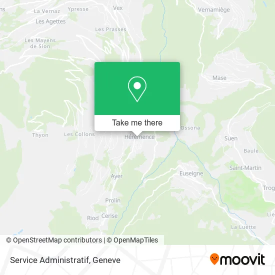 Service Administratif map