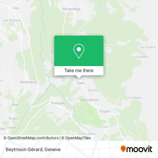 Beytrison Gérard map