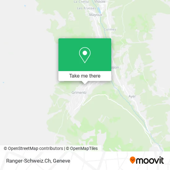 Ranger-Schweiz.Ch map