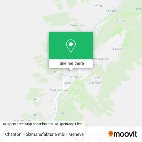 Chanton Holzmanufaktur GmbH map
