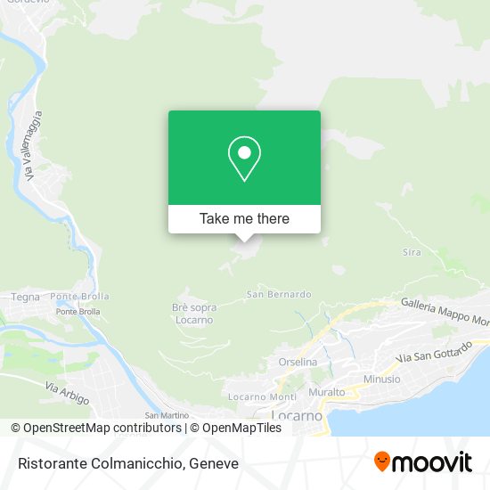Ristorante Colmanicchio map